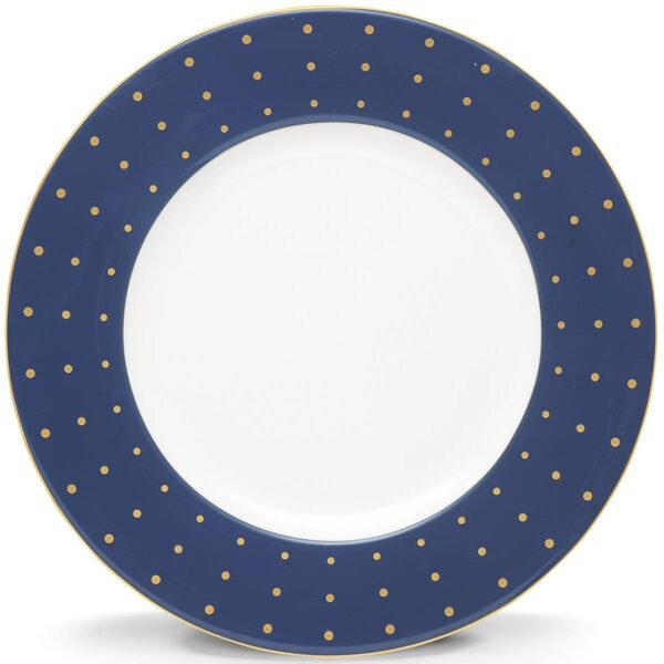 Blue white Avenue 9 Accent Plate