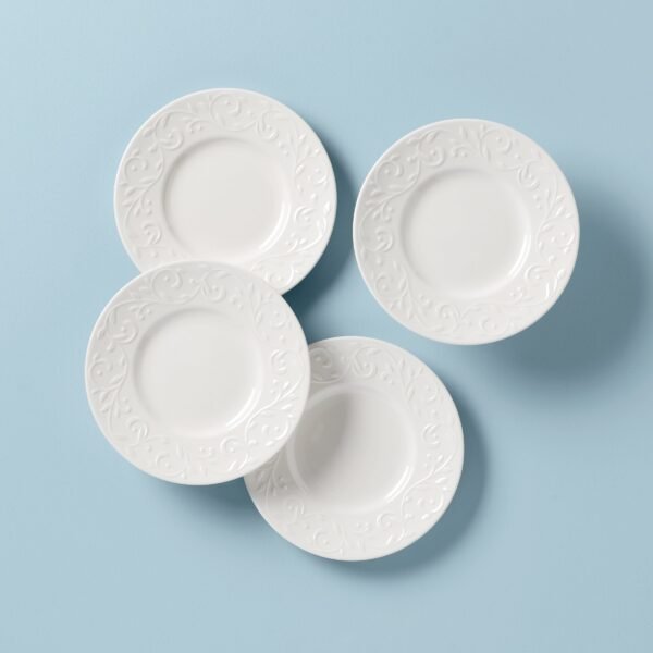 Opal Innocence Carved 4-pc 7 Dessert Plate Set