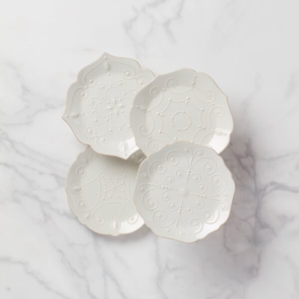 French Perle 4-Piece Assorted Dessert Set