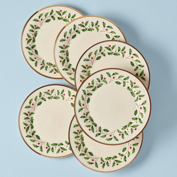 Astonishing Holiday Dinner Plate Set, Buy 3 Get 6