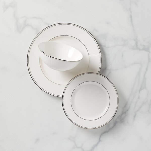 Federal Platinum 3-Piece Place Setting