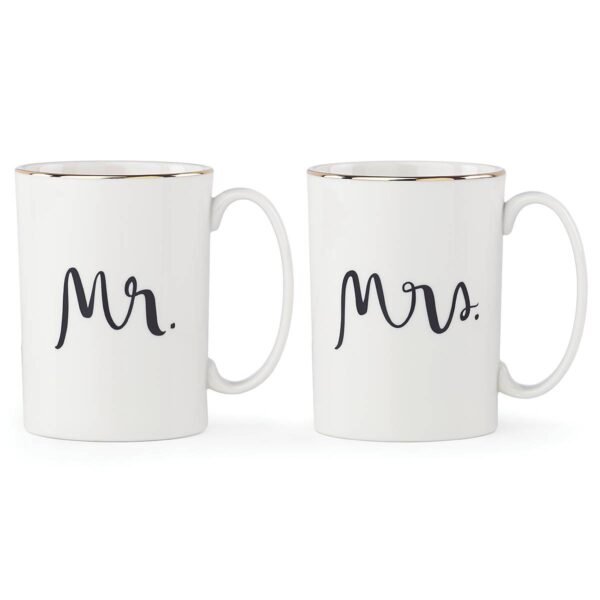 Bridal Party Mr & Mrs 2-Piece Mug Set