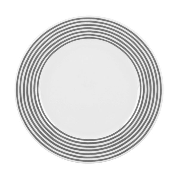 Charlotte Street East 11 Dinner Plate, Charcoal