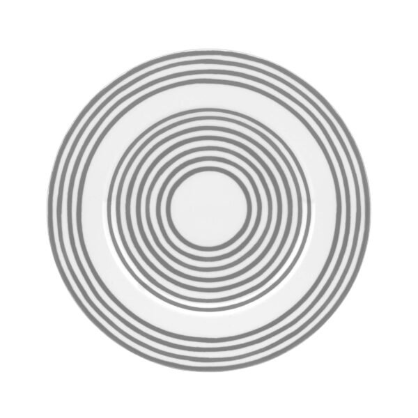 Charlotte Street West 9 Accent Plate, Slate