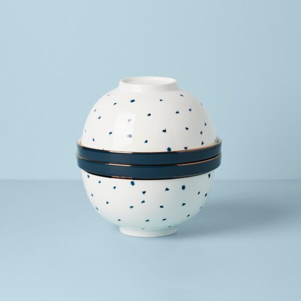 Blue Bay Luna 8-Piece Nesting Dinnerware Set