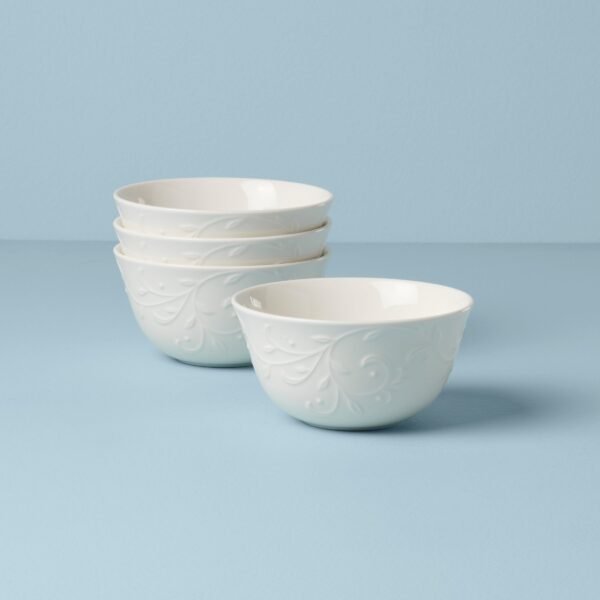 Opal Innocence Carved Fruit Bowls, Set of 4